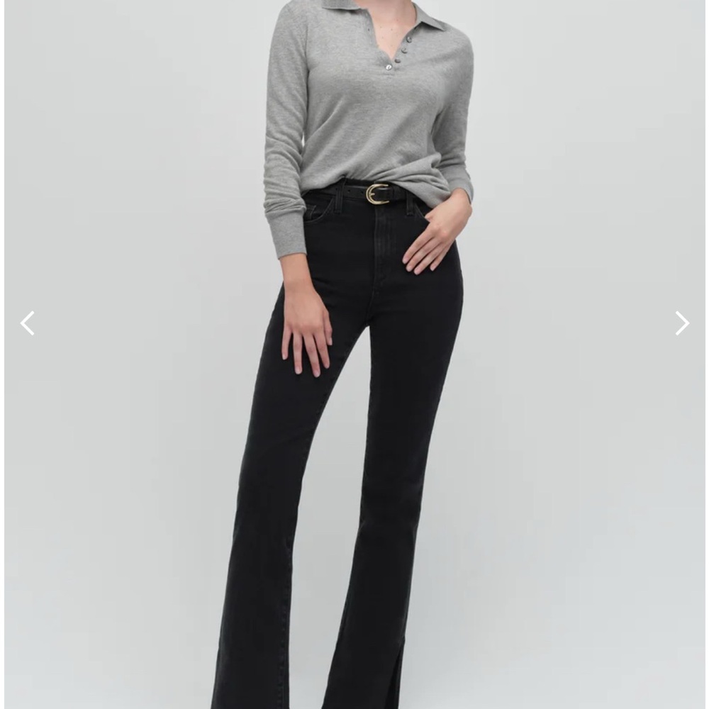 Favorite Daughter Black Flare Jeans